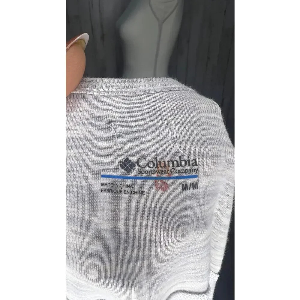 Columbia Women's Gray Sleeveless Racerback Tank Top Size‎ Medium - Picture 5 of 5